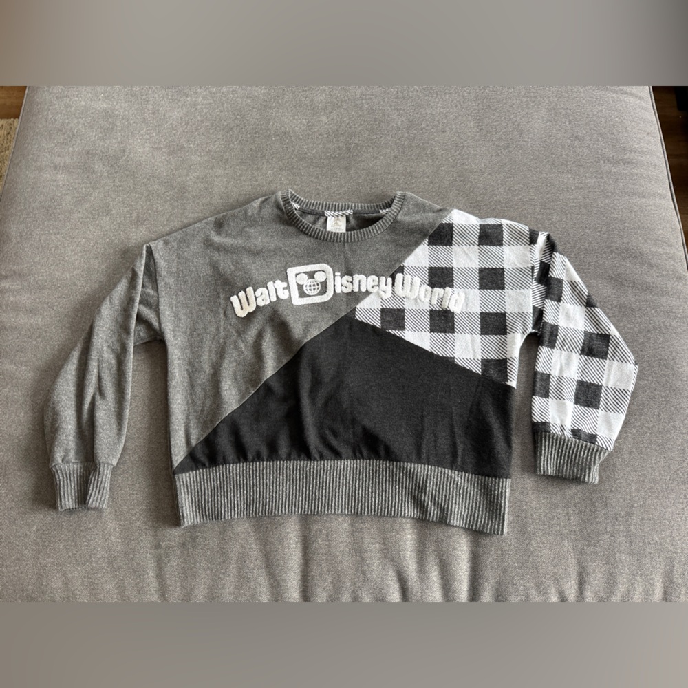 Disney World light weight crew neck